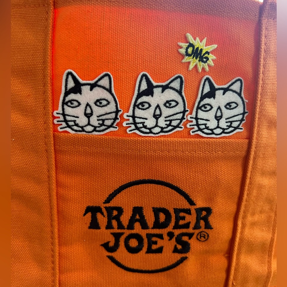 Custom Trader Joe's mini canvas tote